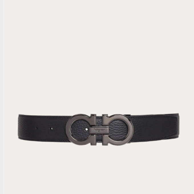 Ferragamo Gancini Belt - Black&BlueMarine